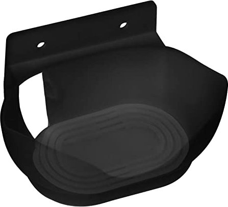 ABS Portable Wall Mount Shelf Holder Stand for Google Nest Audio Bedroom (Black)