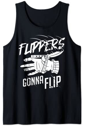 Balisong Flipping Butterfly Knife Training Tank Top