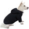 HuaLiSiJi Hunde Hoodie Hund Kapuzenpullis Groß Hundepullover Grosse Hunde Hundepullover Groß, Warm und Leicht, Mit Einer Weichen Textur, Leicht zu Tragen und Hellen Farben (4XL, Schwarz)