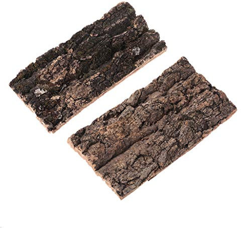 Écorce de liège plate terrarium eau pour réservoirs décorations pour orchidées plantes aériennes reptiles agamas barbus accessoires bois flotté accessoires reptiles coussins chauffants réservoirs
