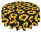 Wachstischdecke Sonnenblume Wetterfeste Gartentischdecke Glatt Wachstuch 152Cm Für Abendessen Camping Picknick