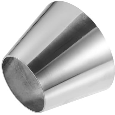 X AUTOHAUX Car Mandrel Exhaust Bend Elbow Pipe Concentric Reducer 2.5 to 4 OD