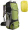 fannos Rucksack Wasserdicht Herren 75L Wanderrucksack Herren Herren Rucksack Reiserucksack Damen (Grün)