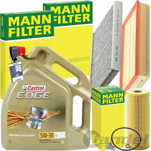 Inspektionspaket + 5W-30 Öl passend für 1.9 TDI Golf 4 A3 8L