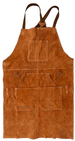 Tablier en cuir souple