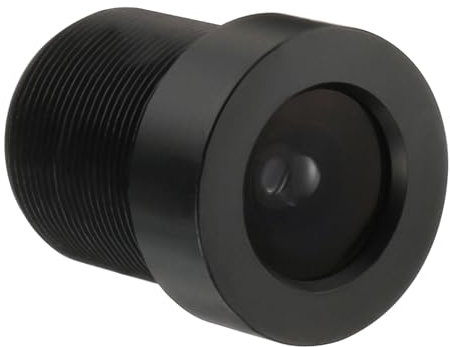QUARKZMAN 3.6mm CCTV Kamera Objektiv 720p F2.0 FPV Weitwinklige Sicherheit Kamera Objektiv M12 Gewinde Durchmesser für IP Kamera Panoramisch Schwarz