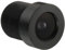 QUARKZMAN 3.6mm CCTV Kamera Objektiv 720p F2.0 FPV Weitwinklige Sicherheit Kamera Objektiv M12 Gewinde Durchmesser für IP Kamera Panoramisch Schwarz