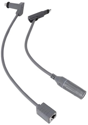 Greensen Câble de Remplacement Satellite pour avec Taux de Transmission de 1200 Mbps, Fiche SPX vers Prise RJ45, Adaptateur D'extension RJ45 1 RJ 2