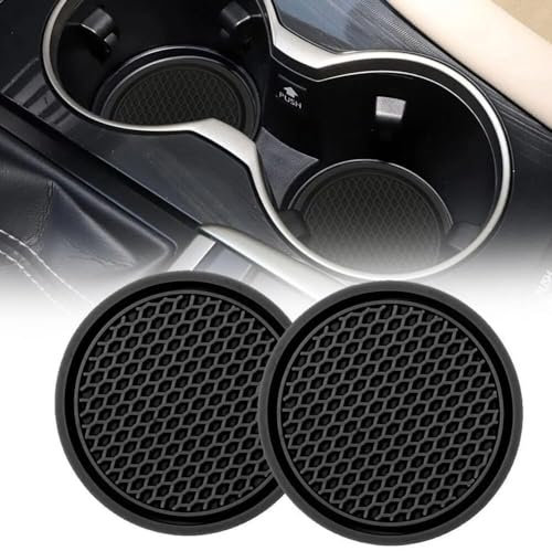 KKJHGFDF 2 Stück Auto Getränkehalter Untersetzer, Für BMW X1 E84 2010-2014 Auto Anti-Rutsch Getränke Temperaturbeständigkeit Tasse Pad zubehör