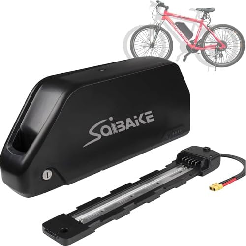 48V 20Ah Ebike Battery with Charger (5 PIN) Adult Electric Bicycle Battery for 250W/500W/700W/1000W/1500W Motor Kit