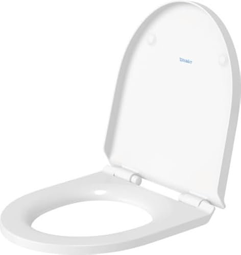Duravit No.1 WC-Sitz Compact, 369x433mm, abnehmbar, weiß hochglanz, mit Absenkautomatik, 0026190000