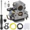 Remplacement du Carburateur Compatible avec Husqvarna 240 235 236 235E 240E 236E avec Mcculloch Cs340 Cs380