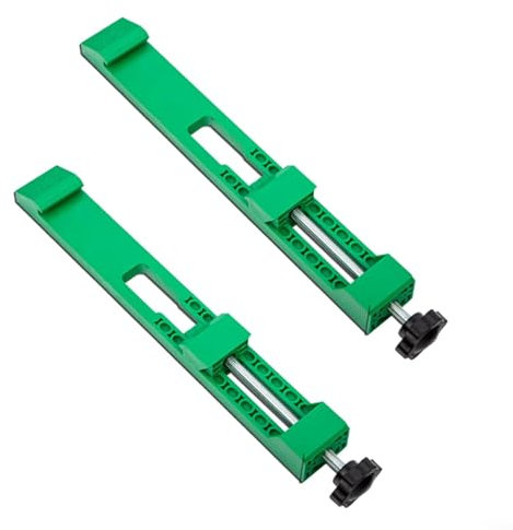 BlissfulAbode Adjustable Circular Saw Guide Base | 145-208mm Dust Cutter for 4-Inch Milling Machine & Woodworking Tools(2pcs)