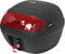 FC-Moto Terreno Standard 30 L Topcase, schwarz/rot, 30 ltr.