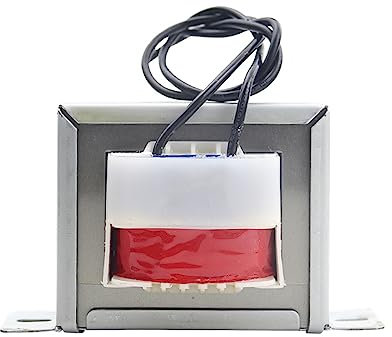 BIVOO EI Trasformatore di Alimentazione AC220V 380V Ingresso 9V 12V 18V 24V 36V Uscita trasformatore Step-Down Trasformatore di Isolamento 12V-0-12V 20W/VA(AC220V Input,6V)