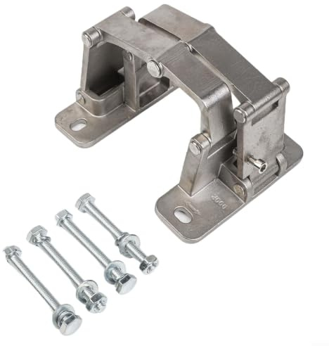 Cerniera in Acciaio Inox a 180 Gradi per Porte in Pietra Spessa e idrante, costruita per Fornire Un Supporto affidabile del carico e Un Funzionamento Stabile (200 kg)