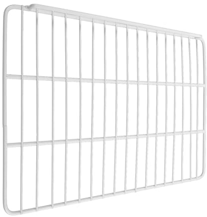BAZEITFLOW Kühlschrankregal gefrierschrank kühlschrank-standregal fridge shelf rack einlegeböden für kühlschränke freezer storage units einlegeboden für kühlschrank kühlregal White