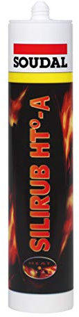 Soudal Hochtemparatur Silikon HT-A schwarz 300 ml
