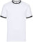 Fruit Of The Loom Herren T-Shirt Gr. M, Weiß/Schwarz.