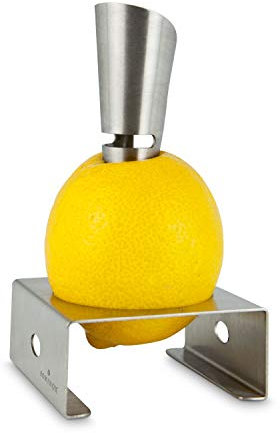 ROMINOX Geschenkartikel Zitronenpresse // Artist – Unkonventionell, frech, modern: Formvollendete Zitronenpresse, frischer Saft direkt aus der Zitrone geträufelt; Maße: ca. 6.5 x 10 x 6.5 cm