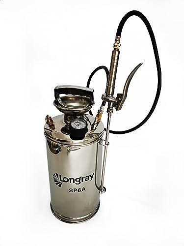 Longray Handgepumpter Edelstahlsprüher (1,5 Gallon)
