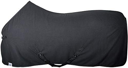 Harry's Horse 32204702-05165cm Fleecedecke Colors, M, schwarz