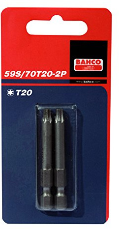 2 Puntas 1/4 Torx20 70Mm