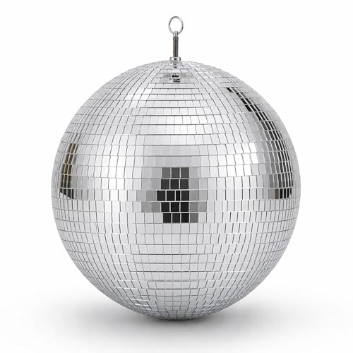 Oypla 300mm 12 Lightweight Disco Mirror Glitter Ball Dance Party DJ