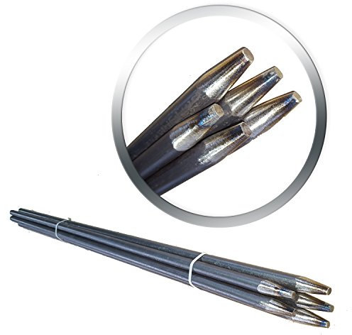 Schnureisen 5 Stück 18mm Schnurpfahl Schnurnagel, verschiedene Längen Schnurpfähle 1200mm (120cm) Lang