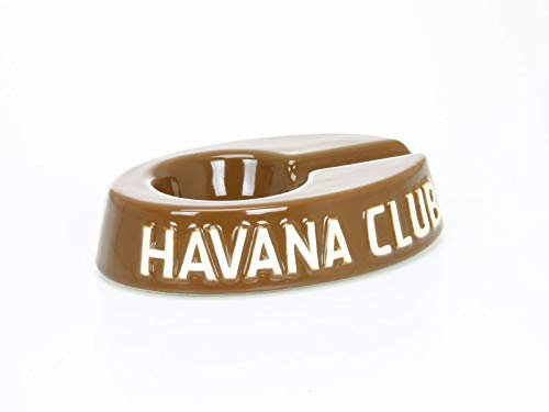 Havana Club Ashtray Oval Brown