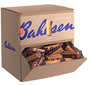 Bahlsen Waffeletten - Theken-Display mit ca. 150 Einzelpackungen - Hauchdünnes Waffelgebäck (1 x 760 g)