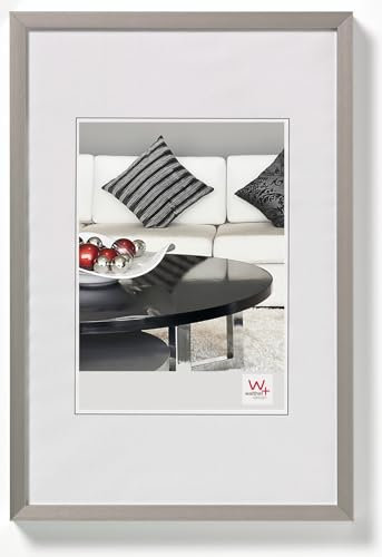 walther design Bilderrahmen stahl 59,4 x 84 cm (DIN A1)Aluminium Chair Alurahmen AJ684D