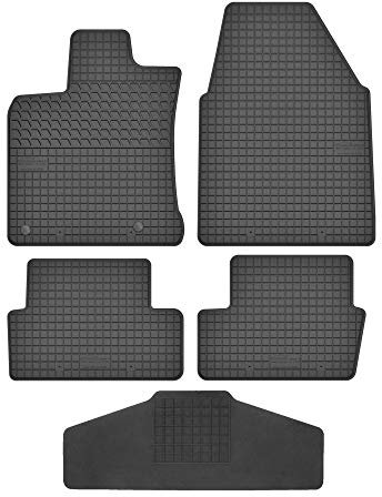 Fußmatten vorne 2er Set für Nissan Qashqai 1 2006-2013 J10 Gummi Gummimatten