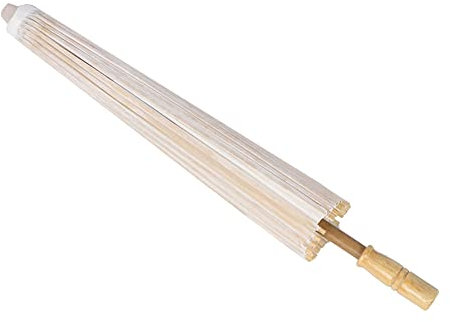 Cikonielf Chinesischer Schirm Papier Sonnenschirm Klassische Chinesisch Japanisch Dekorativer Regenschirm Hochzeit Braut Party Decor (85,5 cm)