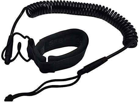 Cukol Bodyboard Leash, Paddle Board Leash, Surfboard Leash, Surf Leash, Paddle Leash for Kayak(black)