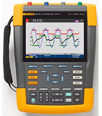 Fluke 190-104-III Speicher Handheld Oszilloskop 4-Kanal Analog 100MHz