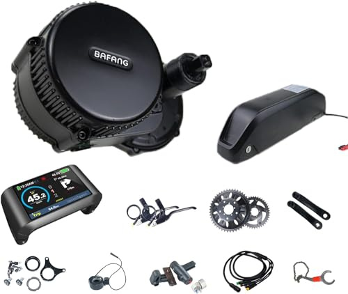 BAFANG BBS01B 36V 350W Motor Kit Elektrofahrrad Umbausatz Fahrradmotor Elektromotor für Fahrrad, optionaler Akku 13/15,6/17,4/19,2/24 Ah