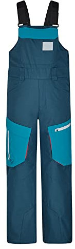 Ziener Jungen Akando-bib Ski Hose Schnee Hose Tr ger wasserdicht warm, Hale Navy Stru, 164 EU