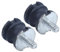 Gubeter 2 pièces grand kit de montage de tampon antivibratoire, pour pièces de tronçonneuses Husqvarna 61 66 266 268 272, Pour les pièces de tronçonneuses Jonsered 625 630 670, 501773501