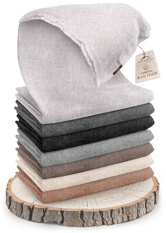 yanopurna Kaschmirdecke – Handgewebte Sofaüberwurf Decke aus 100% Kaschmirwolle – 135 x 270 cm Weiche und gemütliche Hellgrau Kuscheldecke für Couch und Stuhl – Hergestellt in Nepal