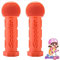 Roller Griffe Ersatz, Roller Griffe, Fahrradgriffe Kinder, rutschfest Weich Gummi Roller Lenkergriffe, für Fahrrad/Wheel Rollern Balance Bikes Mountainbike Orange