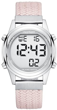 Hearkent Reloj Digital Grande en español para Mujer, fácil de Leer