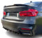 FLY DESIGN Heckspoiler passend für BMW 3er F30 Limo, Heckflügel ABS Kunststoff Spoilerlippe mit ABE