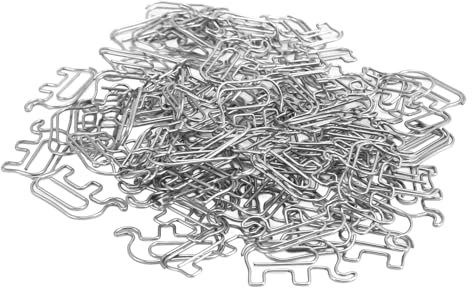 Büroklammer Elefanten-Büroklammer (SILVER)