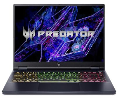 Acer Predator Helios Neo 14 Gaming Laptop | WQXGA+ IPS Display 165Hz | AI-Powered | Intel Core Ultra 9 185H Processor | NVIDIA GeForce RTX 4070 | LPDDR5X 16GB | SSD Gen 4
