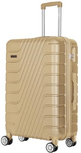 ARTREE Maletas de Viaje Grandes,Maleta de ABS 77x50x30cm,Trolley Rígido Ligero Maletas de Viaje con 4 Ruedas Dobles Giratorias 360º y Candado TSA,Maleta Grande