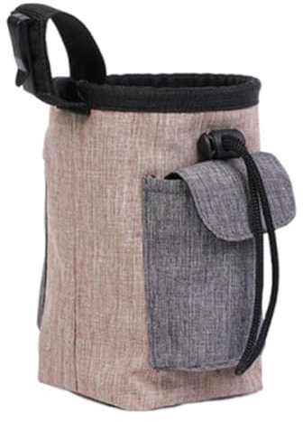 QOCUILC Leckerlibeutel für Hundetraining | Robuste & kompakte Futtertasche Hunde-Accessoire mit Kotbeutelspender & Praktisches Zubehör für effizientes Belohnen im Training