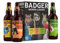 Badger Beers Modern Classics Mixed Beer Multipack | Golden Ale, Amber Ale & Pale Ale | Ale gift set of 6 x 500ml beer bottles