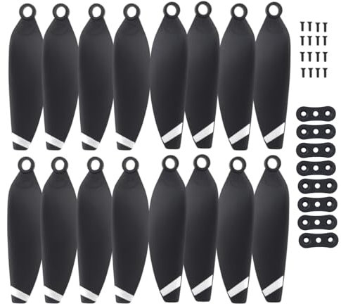 ZYGY 16PCS Propeller für HS460 HS175G Quadcopter Drohne Zubehör Luftaufnahmen ferngesteuerte Flugzeuge