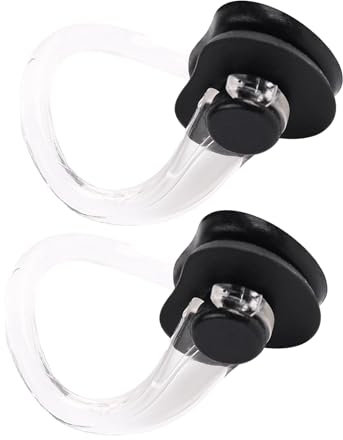 Sucritude Pinza Nasale per Nuoto - Proteggi Naso in Silicone per Nuotatori | Accessorio per Piscina, Attrezzatura Protettiva per Nuotatori Adulti Bambini Principianti